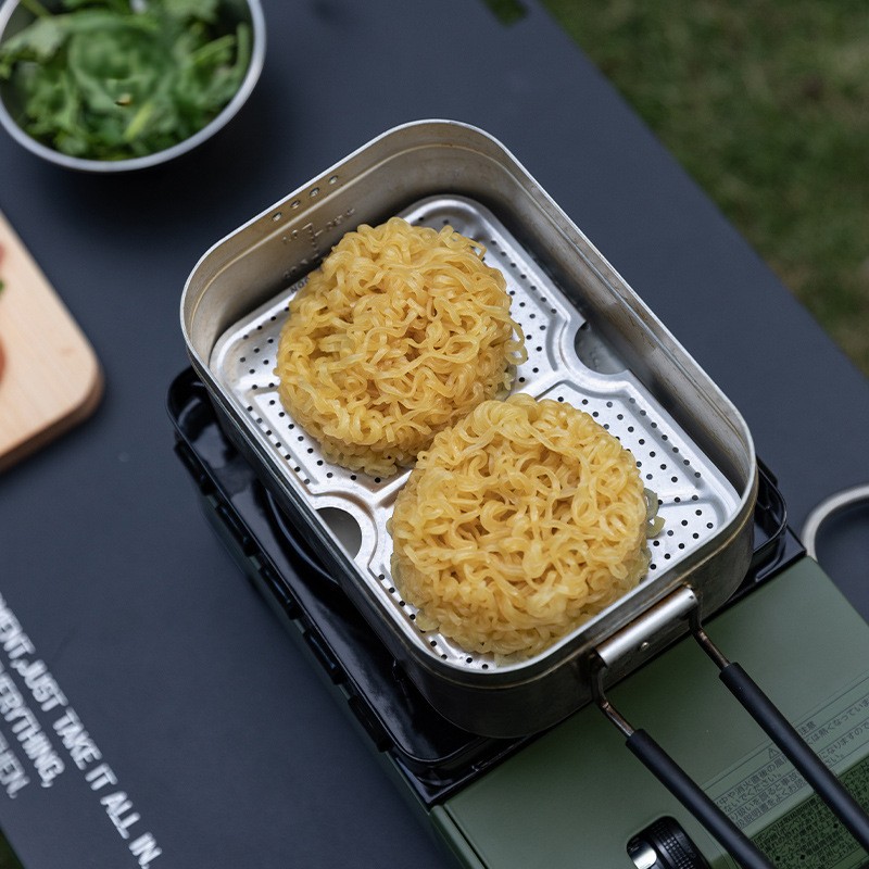 OutGearPro-Outdoor Camping Lunch Box Bottom Grid