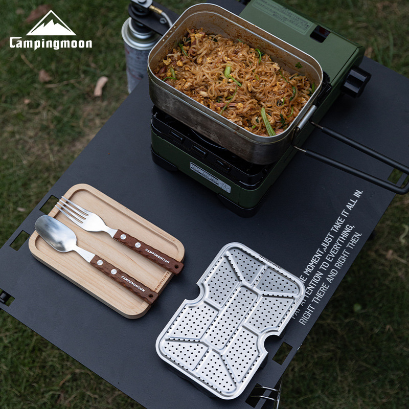 Outdoor Camping Lunch Box Bottom Grid