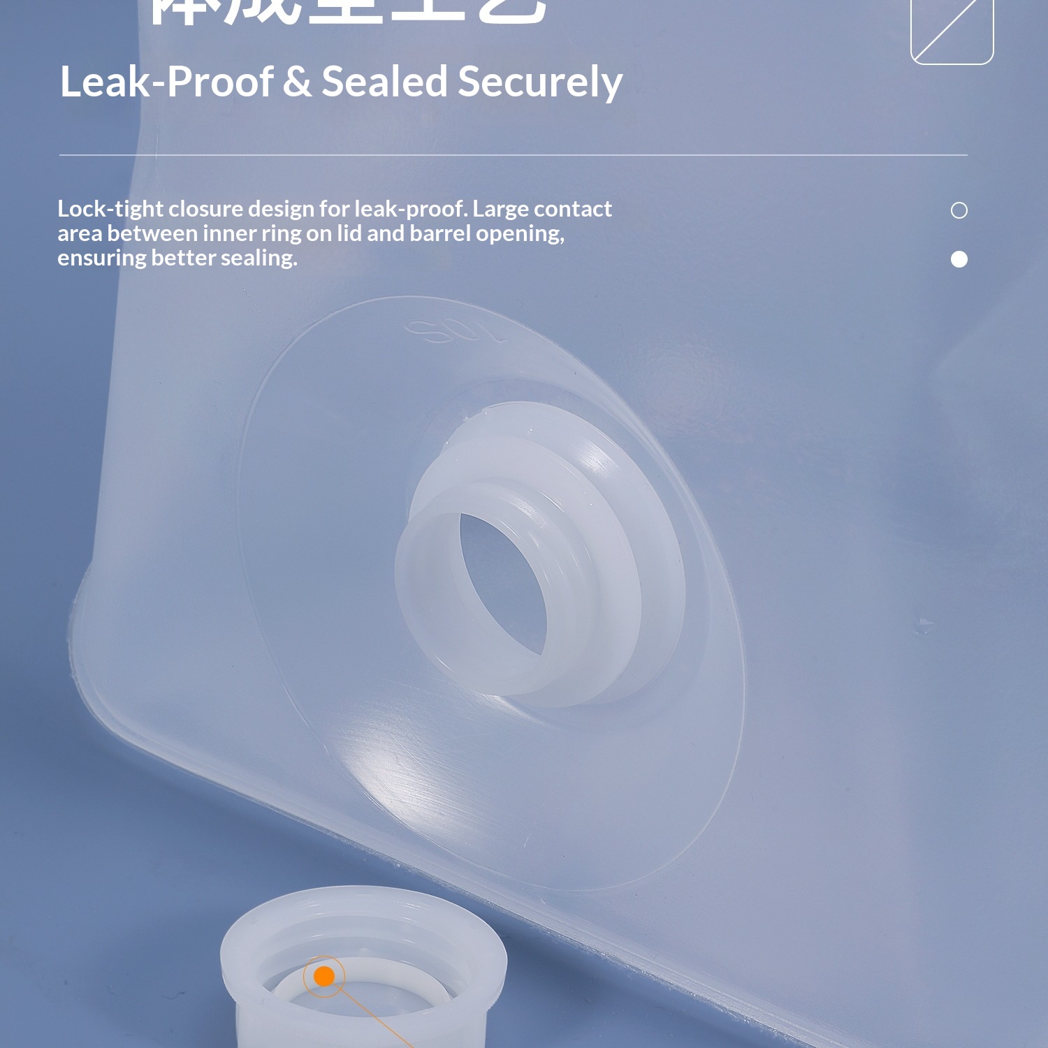 Thickened portable outdoor folding water bucket