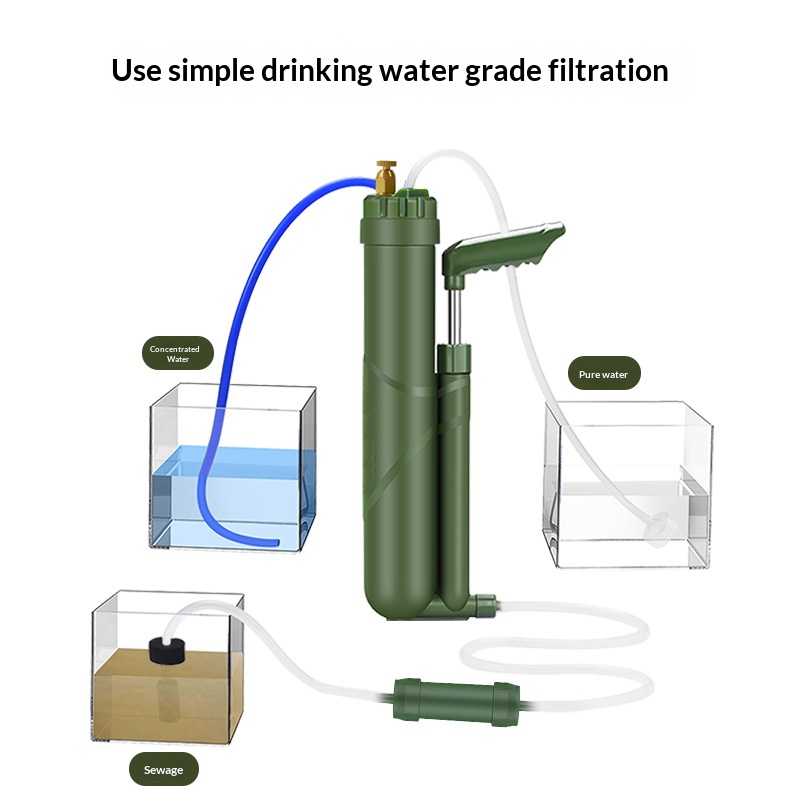 Outdoor RO reverse osmosis filtration water purification equipment