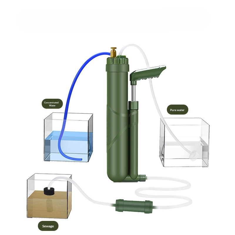 Outdoor RO reverse osmosis filtration water purification equipment