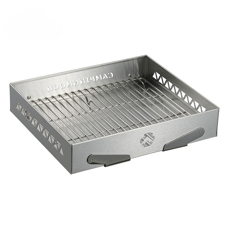 OutGearPro-MT-6-LT outdoor stainless steel fire bed