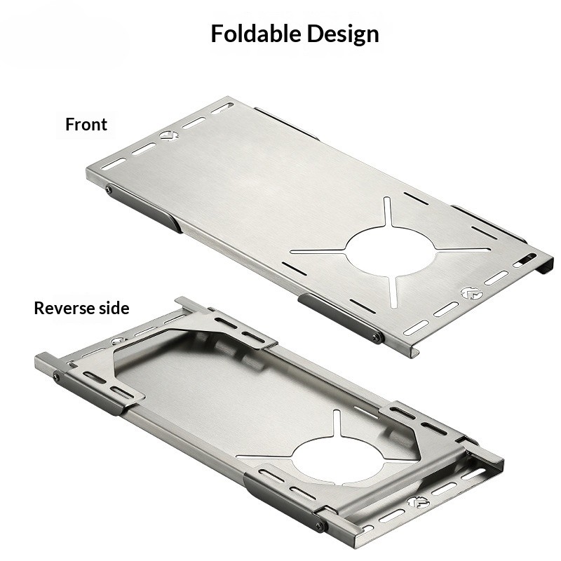 OutGearPro-SK-310 Outdoor Stainless Steel Folding Table for Solo Use