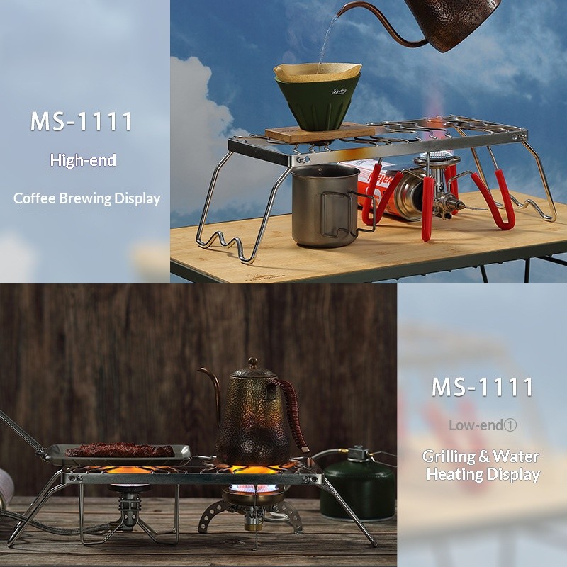 OutGearPro-[MS-1111] Extended Mini Stove Rack