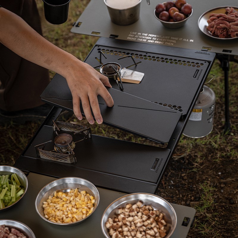 OutGearPro-CK-3650 Bridge Table, Lightweight Foldable Modular Tactical IGT Table