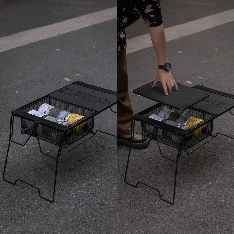 OutGearPro-CK-24 Outdoor IGT Table 1-Unit Combination Multifunctional Drain Basket