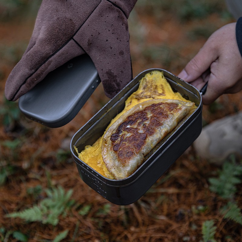 OutGearPro-1609 Outdoor Aluminum Lunch Box