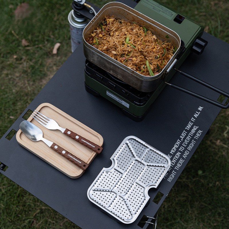 OutGearPro-Outdoor Camping Lunch Box Bottom Grid