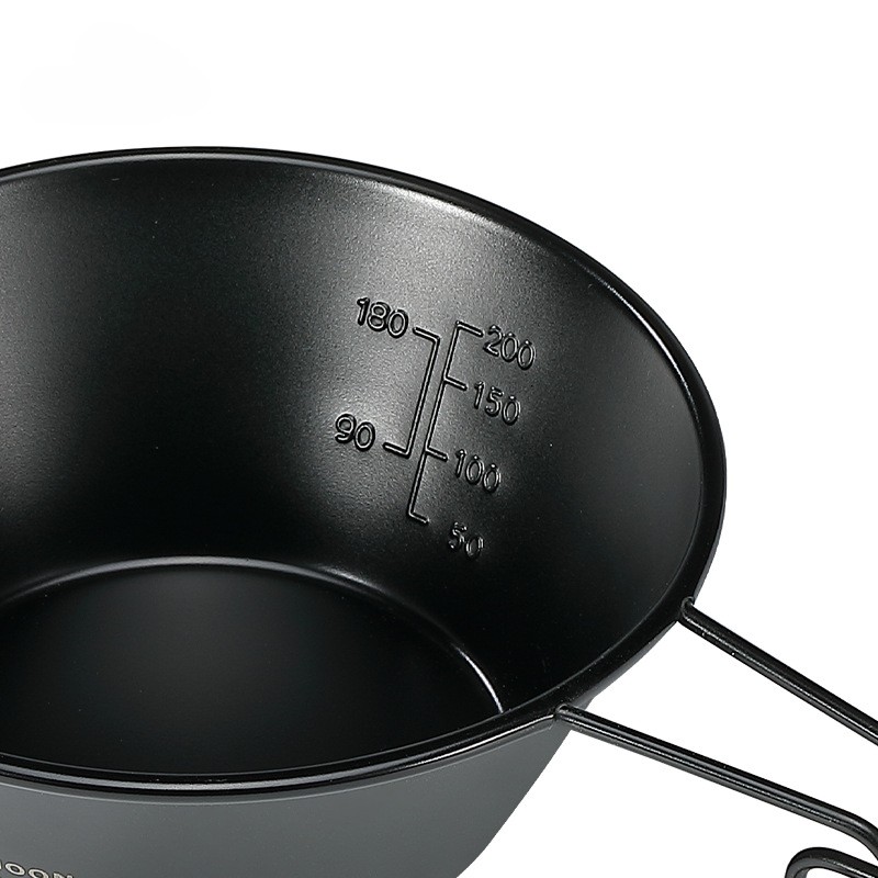 OutGearPro-BKS220 Stainless Steel Black Titanium-Plated Sierra Bowl