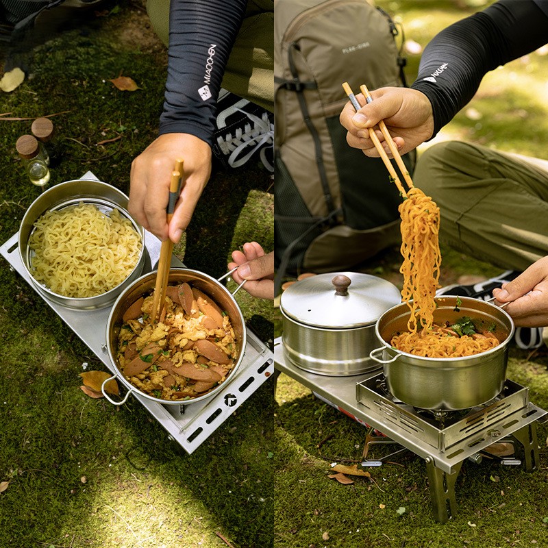 OutGearPro-S371 Sierra Pot with Steamer Rack