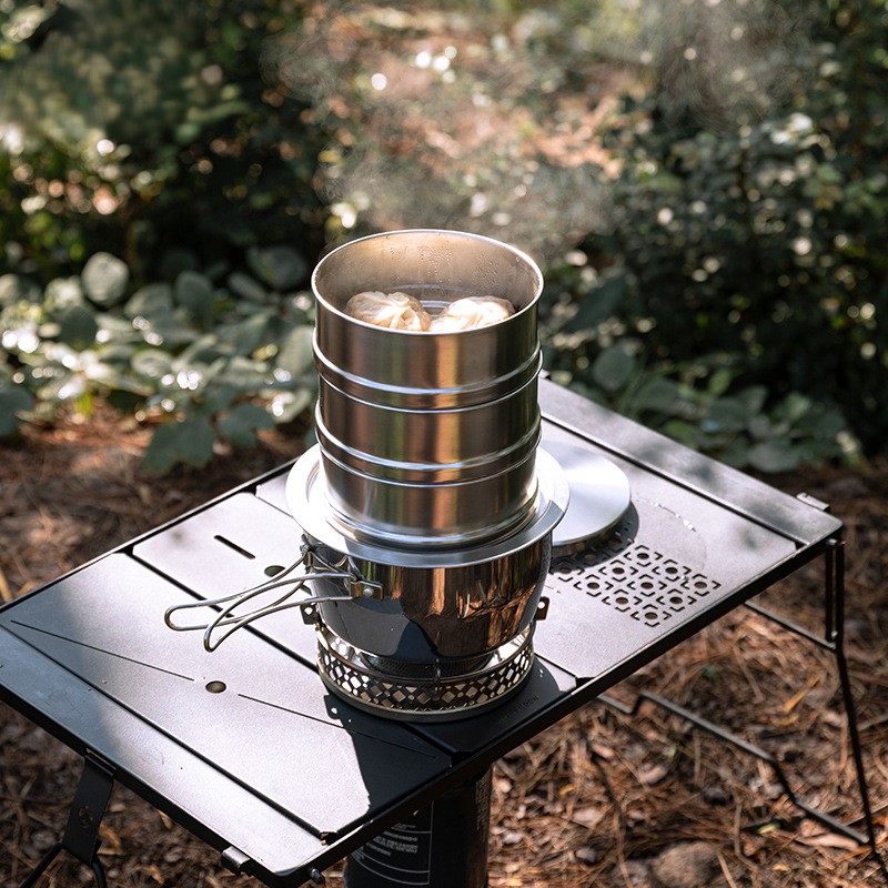 OutGearPro-S363 Medium Multi-layer Steamer Base Set