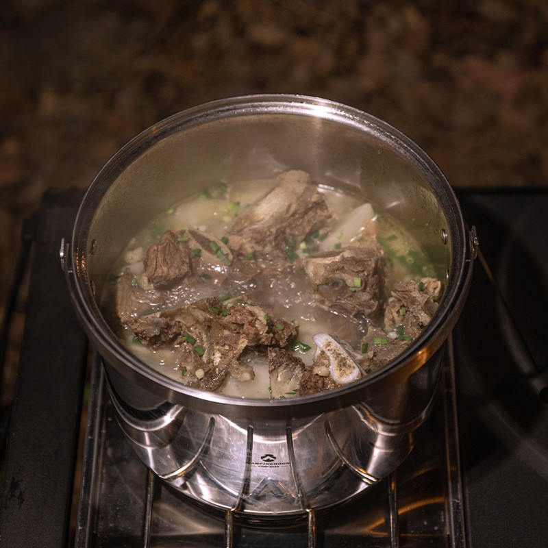 OutGearPro-CC-24 5.9L Stainless Steel Outdoor Soup Pot