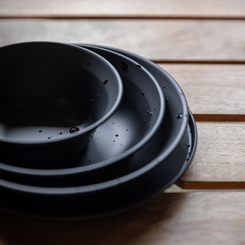 OutGearPro-BKS395 Blackened Titanium-Plated Stainless Steel Plate