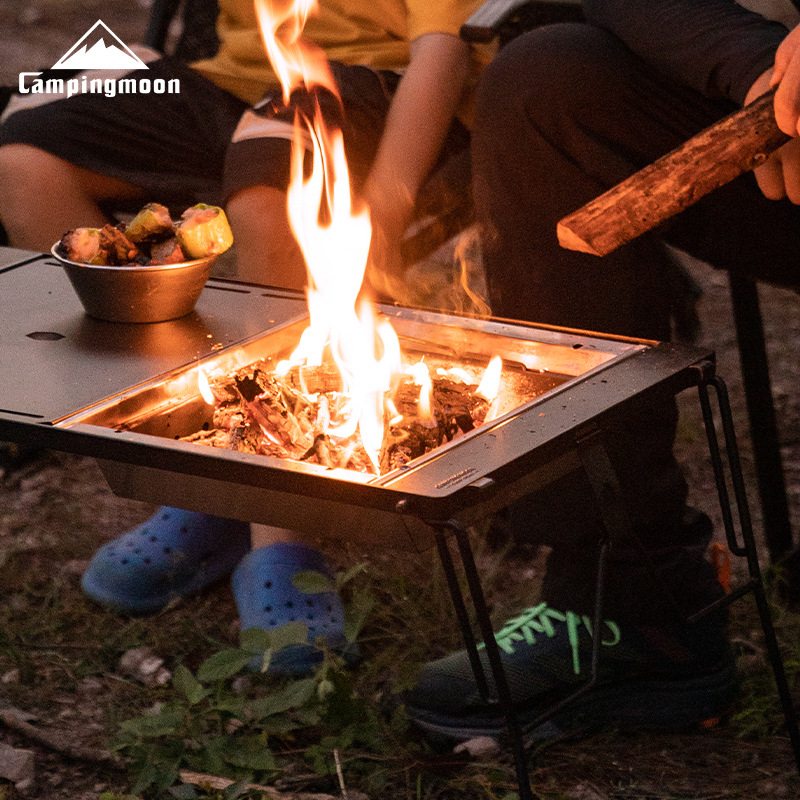 UG-1 Unit IGT Carbon Grill with Extended Firewood Stove