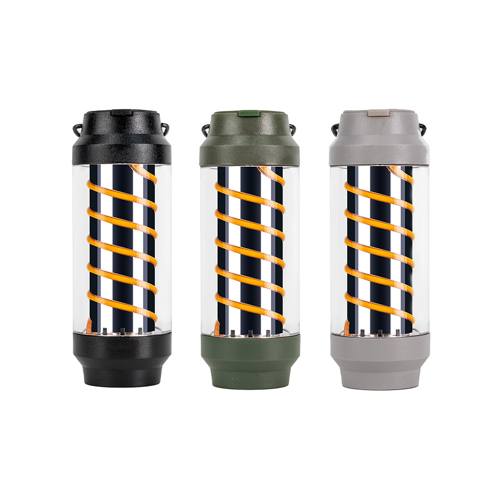 Outdoor portable waterproof camping light with multiple brightness levels, suitable for hanging