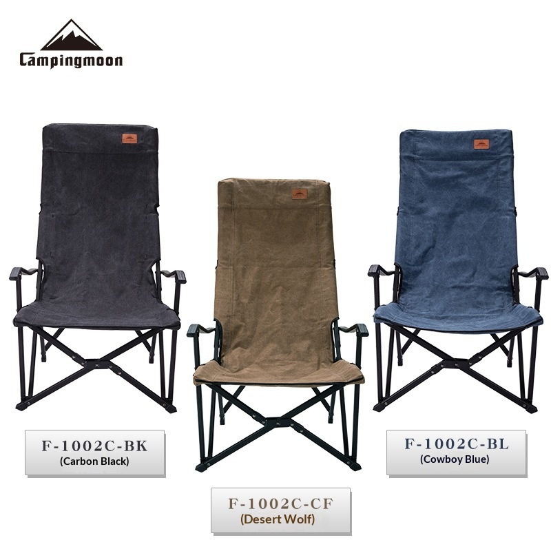 F-1002 Wear-resistant Cotton Canvas Folding Chair