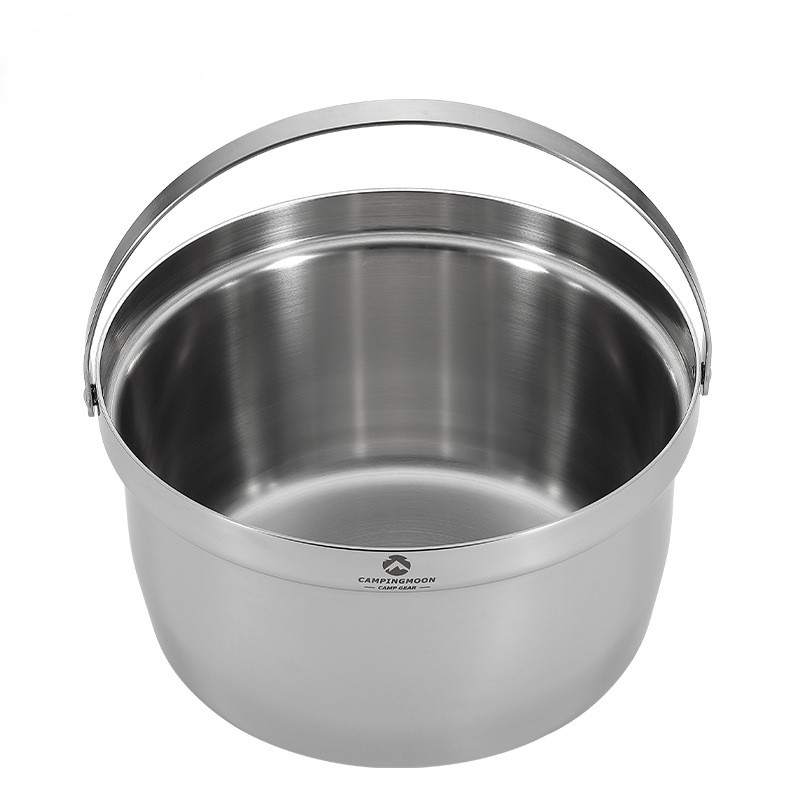 OutGearPro-CC-21 Thickened Stainless Steel Outdoor Soup Pot