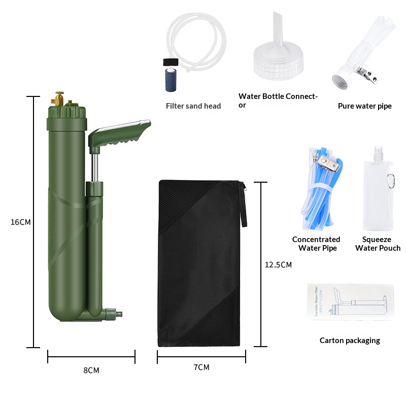 Outdoor RO reverse osmosis filtration water purification equipment