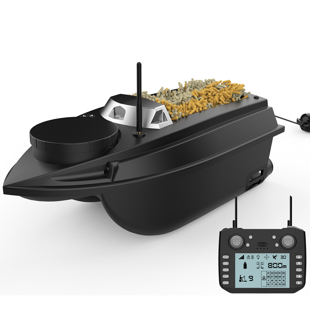 12vGPS sonar, bait throwing, fish finding, fishing spot making, and boat driving