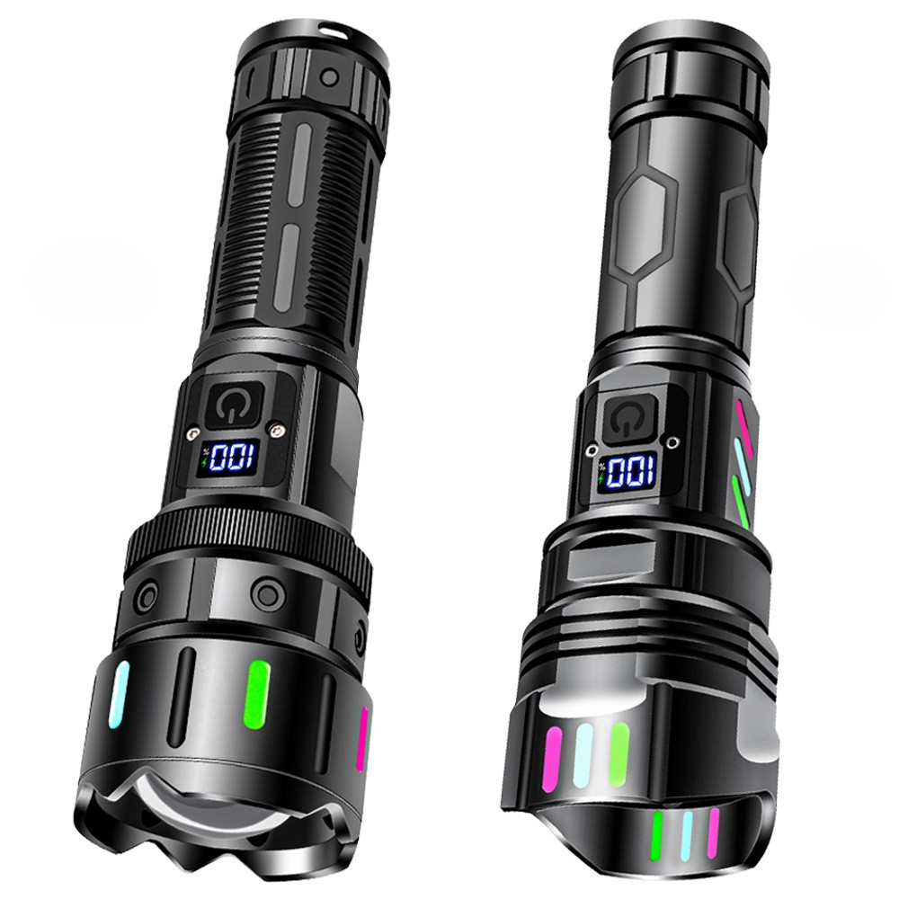 New outdoor laser gun ultra-bright long-range telescopic portable white laser charging tactical flashlight-Hello, this is OutGearPro