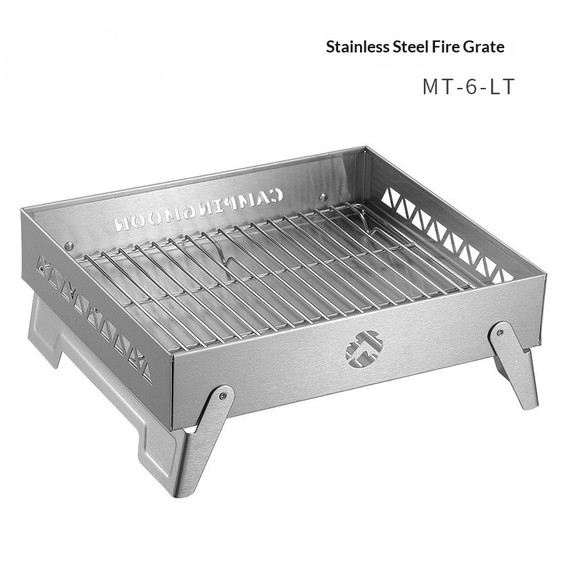 OutGearPro-MT-6-LT outdoor stainless steel fire bed