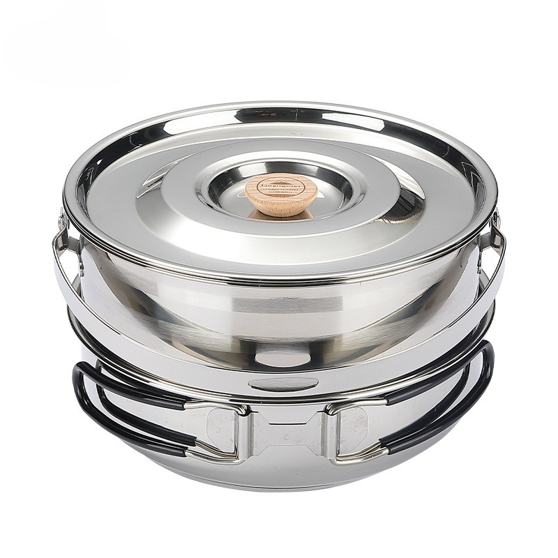 OutGearPro-MC-210 Stainless Steel Cookware Set
