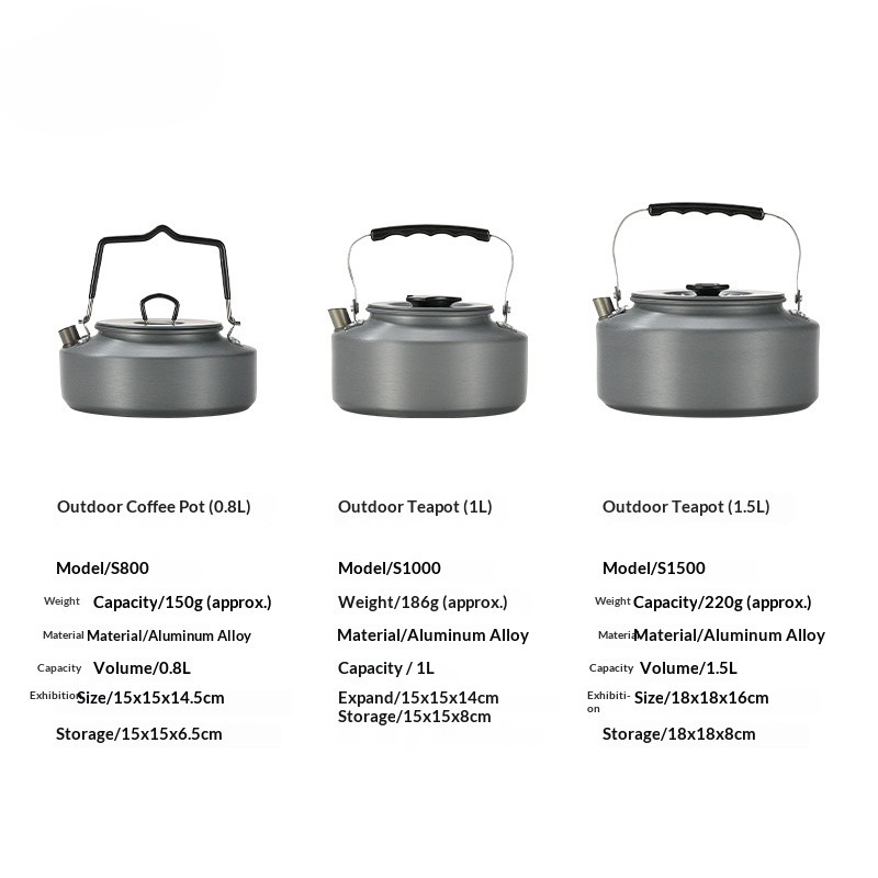 OutGearPro-Aluminum Alloy Portable Kettle