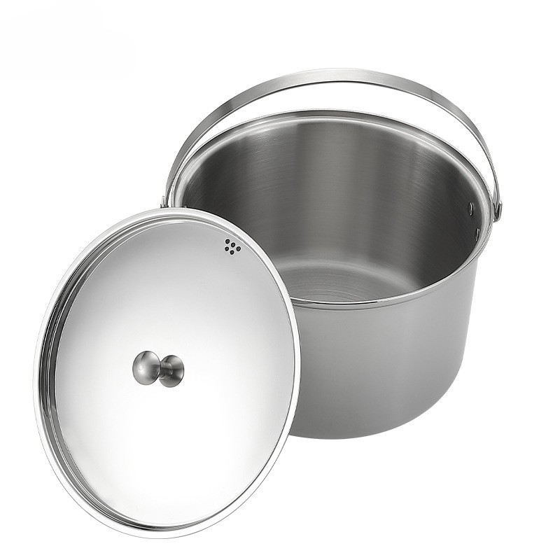 OutGearPro-CC-24 5.9L Stainless Steel Outdoor Soup Pot