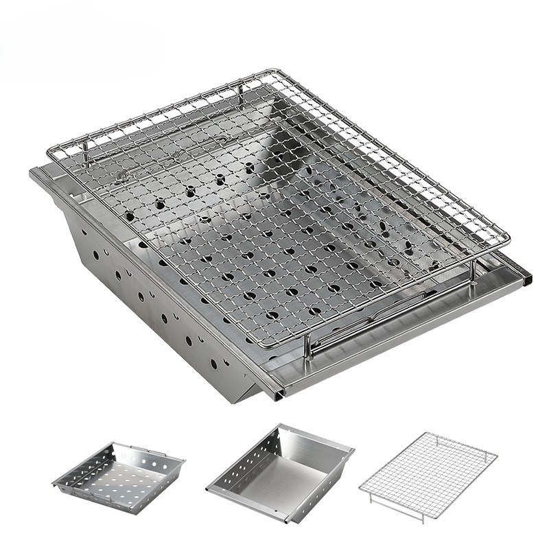 UG-1 Unit IGT Carbon Grill with Extended Firewood Stove