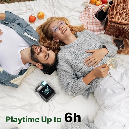 Mini Smart Screen Bluetooth Speaker DK08