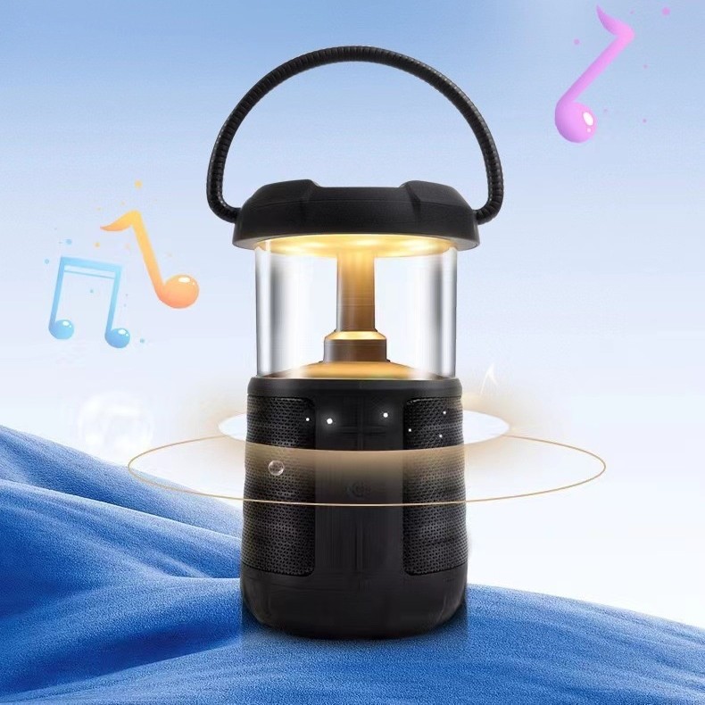 Outdoor camping Bluetooth speaker and camping light