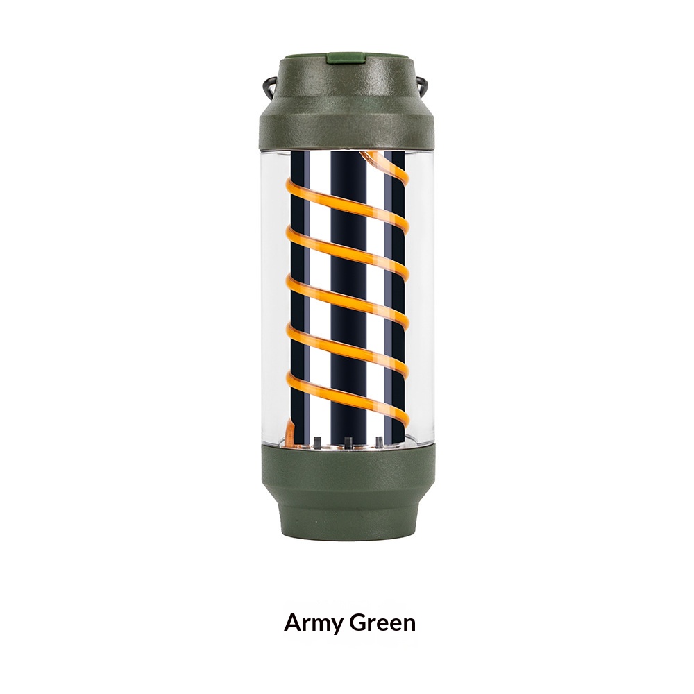 Outdoor portable waterproof camping light with multiple brightness levels, suitable for hanging