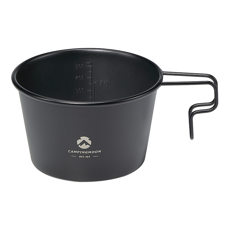 BKS369 Stainless Steel Titanium-Plated Deepened Blackened Sierra Cup