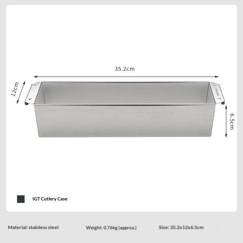 CK-11 IGT Stainless Steel Cutlery Box