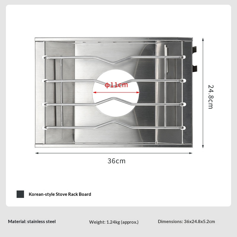 CK-25PG Recessed Windproof ITC Single-Unit Stove Plate