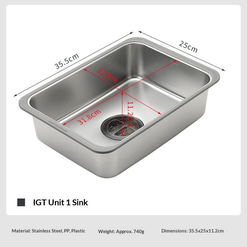 CK-26 IGT Single Unit Sink