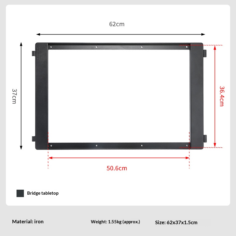 CK-3650 Bridge Table, Lightweight Foldable Modular Tactical IGT Table
