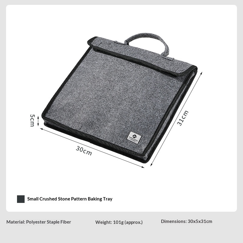 GRW-33-B Grained Stone Grill Plate Storage Bag