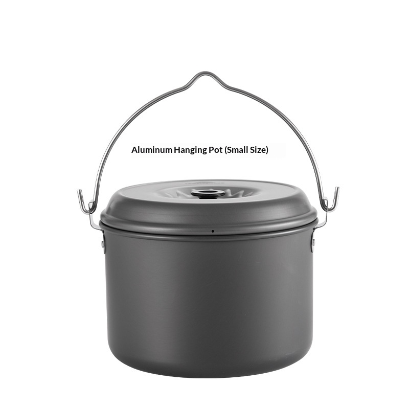 Large Capacity Aluminum Alloy Camping Hanging Pot