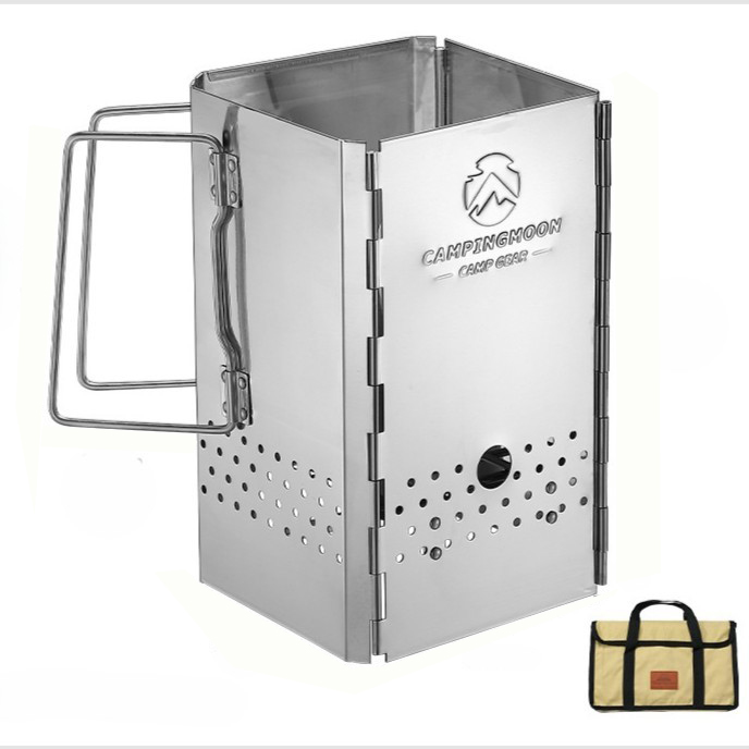 MT-Stainless Steel Folding Firewood Stove