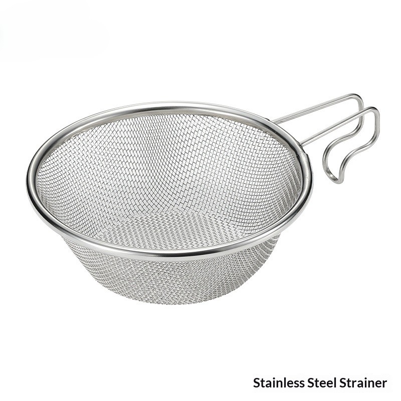 OutGearPro-S213 Stainless Steel Strainer for Outdoor Camping