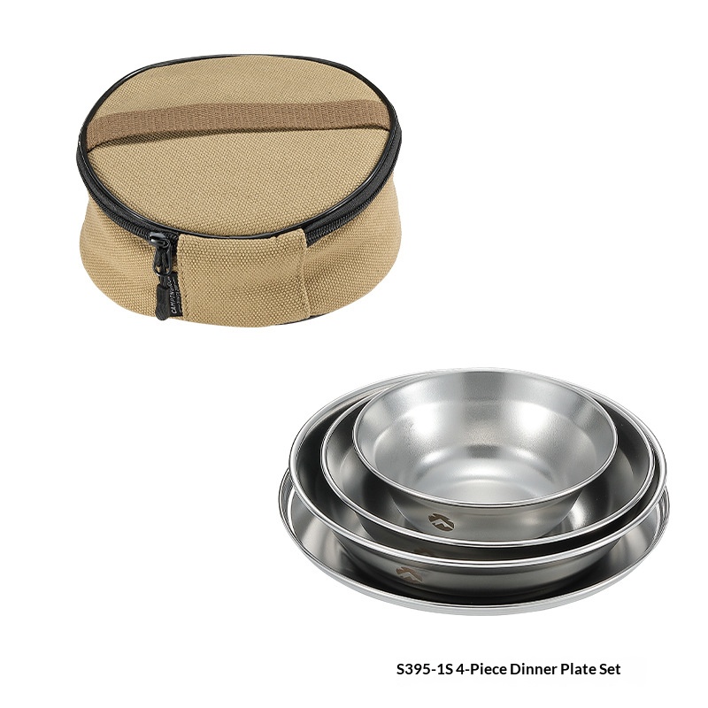 S395 Stainless Steel Dinner Plate