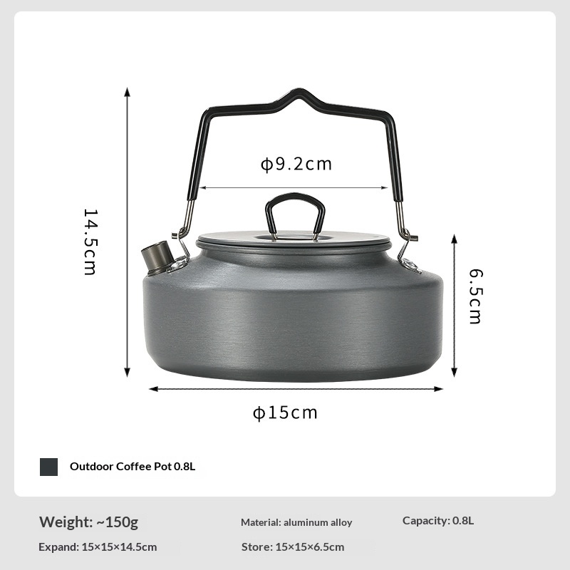 Aluminum Alloy Portable Kettle