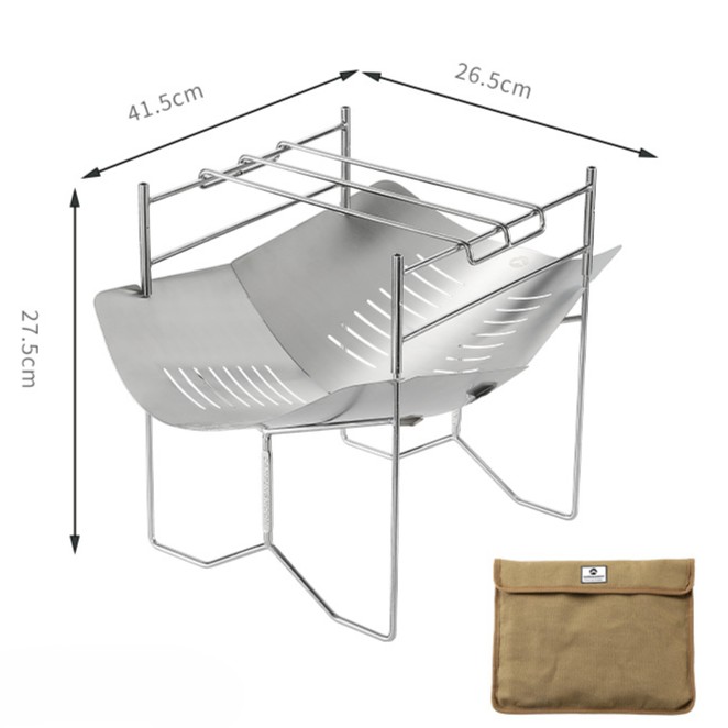SOLO-A4 outdoor portable folding fire pit