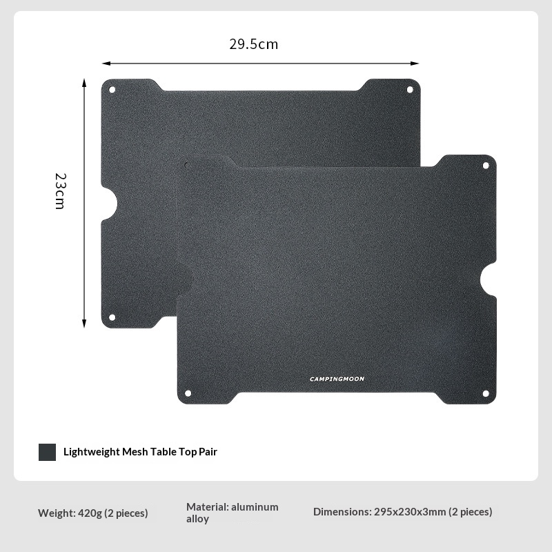 T-2258 Top Plate for Lightweight Mini Mesh Table