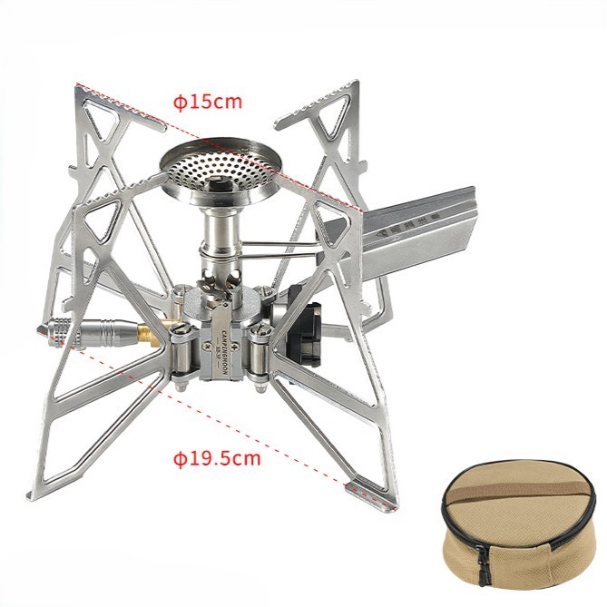 XD-3F Electronic Ignition Butterfly Burner Cassette Stove Top