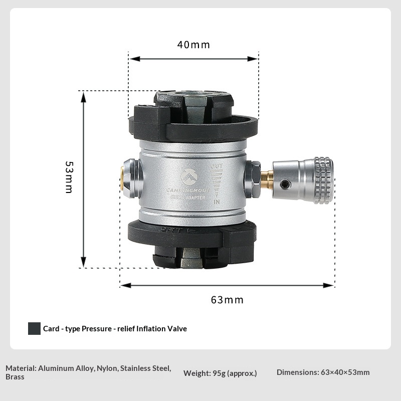 OutGearPro-Z15-CB Cartridge Gas Refill Valve