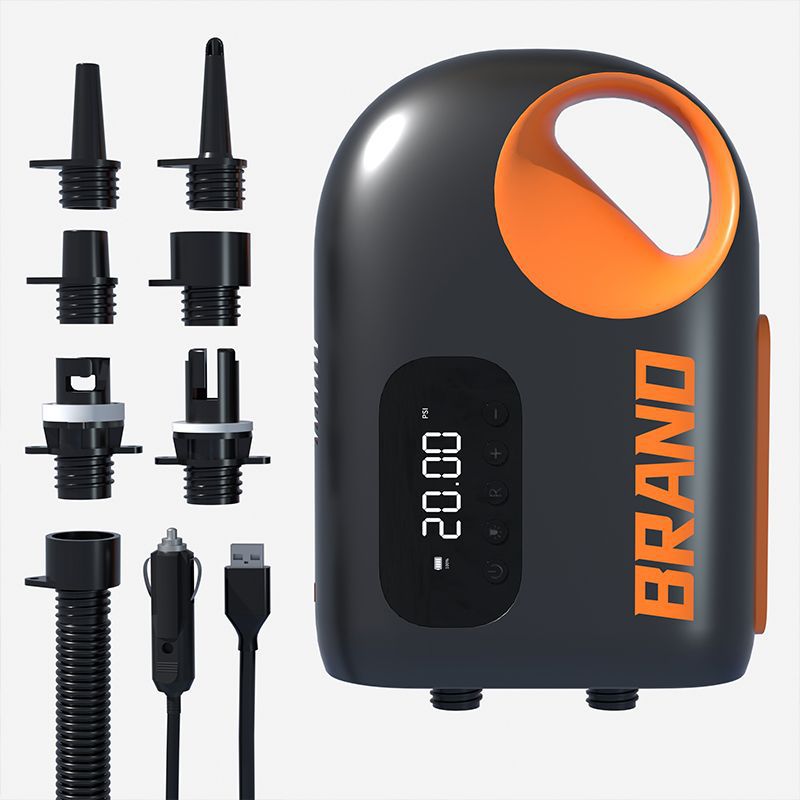 Outdoor portable wireless air pump