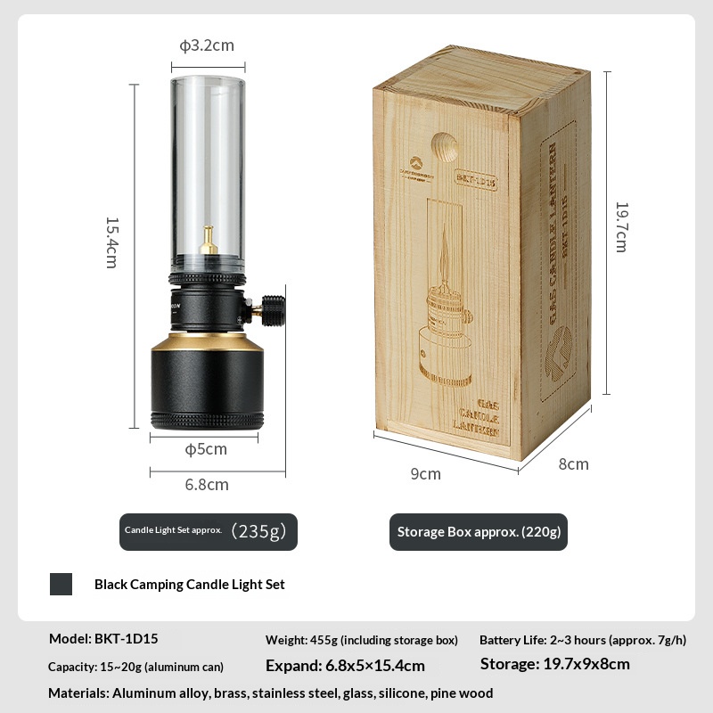 T-1D15 Ambient Candle Light Set