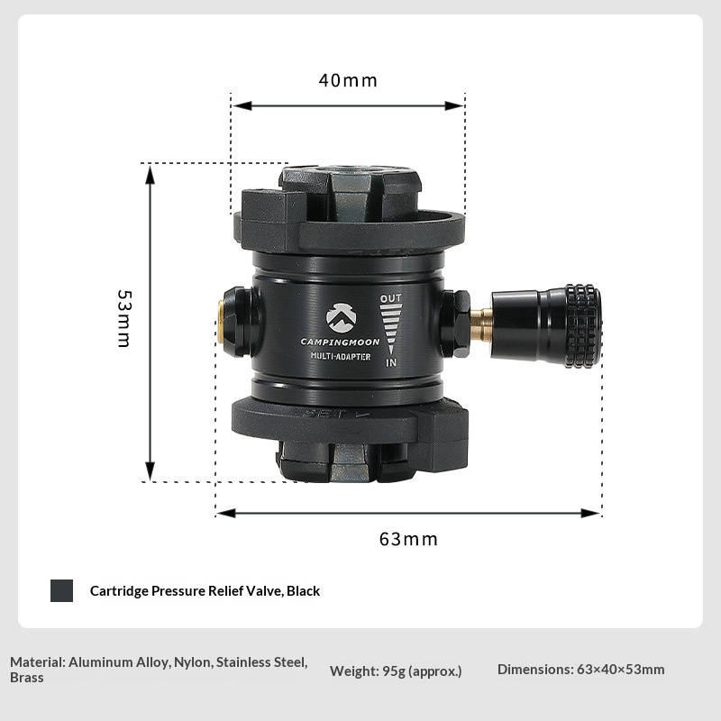 OutGearPro-Z15-CB Cartridge Gas Refill Valve